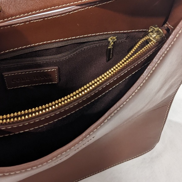 COPY - Cole Hahn Brown Leather Purse - Picture 2 of 16
